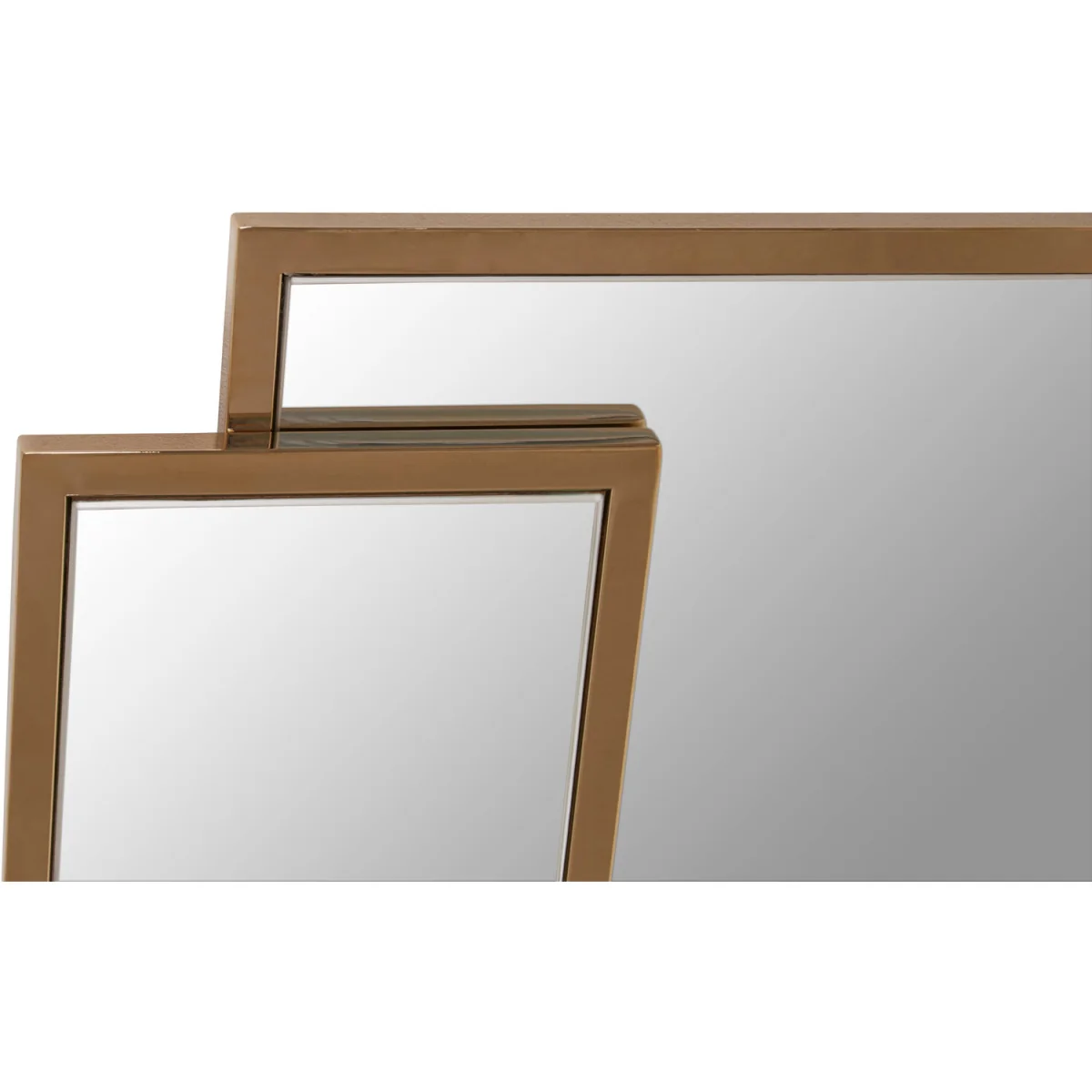 Oria Gold Frame Wall Mirror - Gold – image 4
