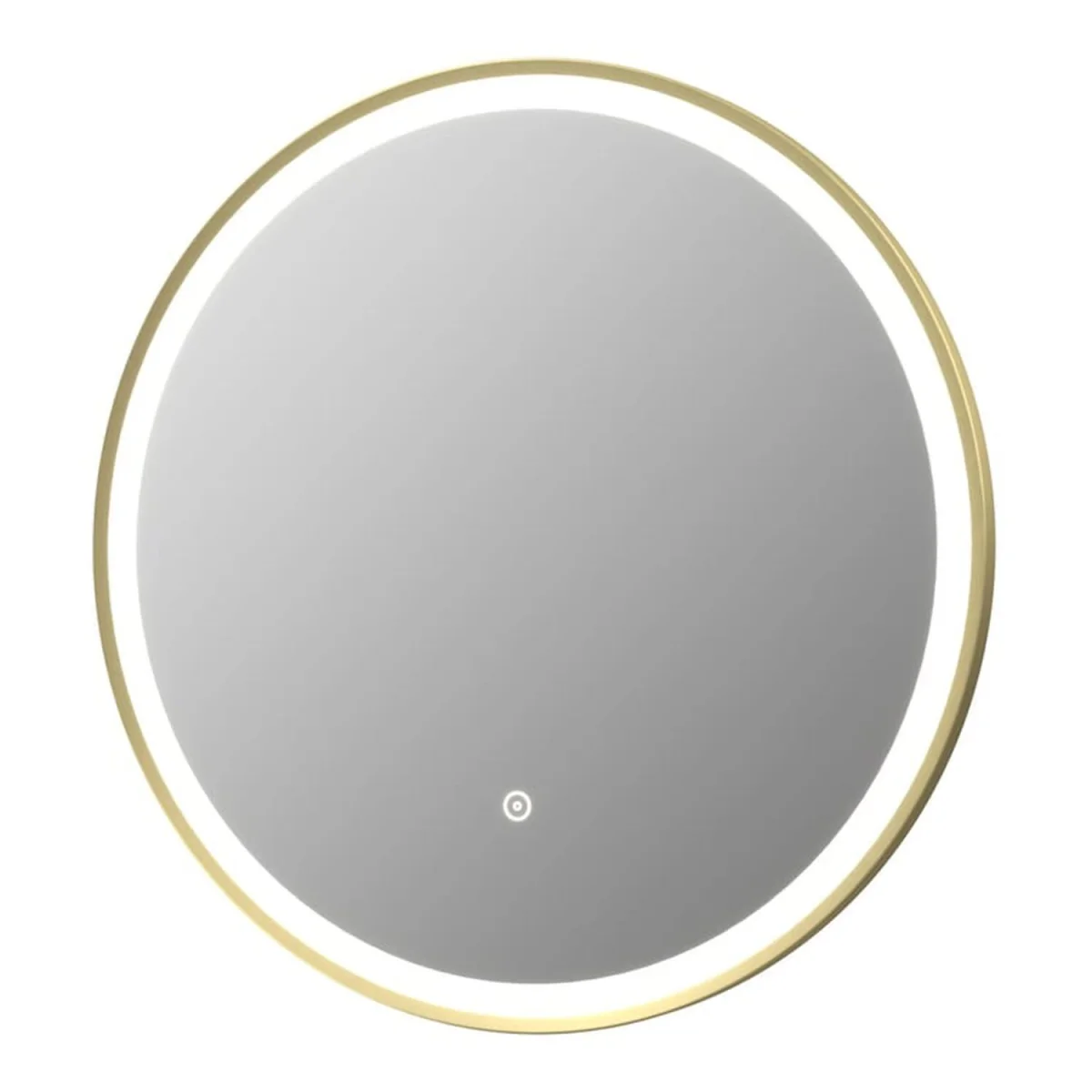Bathwell Round LED Mirror with Demister - Brushed Brass – image 3