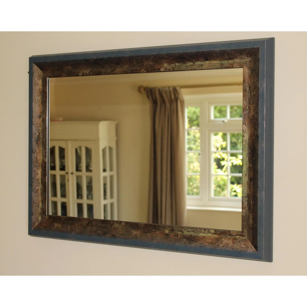 Roma Accent Mirror in Metallic Blue - Blue / 152cm – image 3