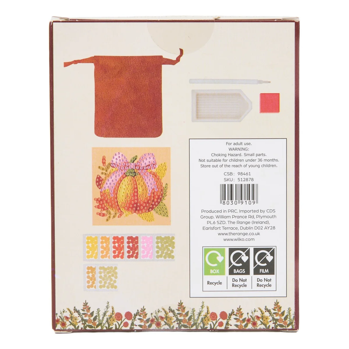 Autumn Diamond Art Compact Mirror Kit – image 3
