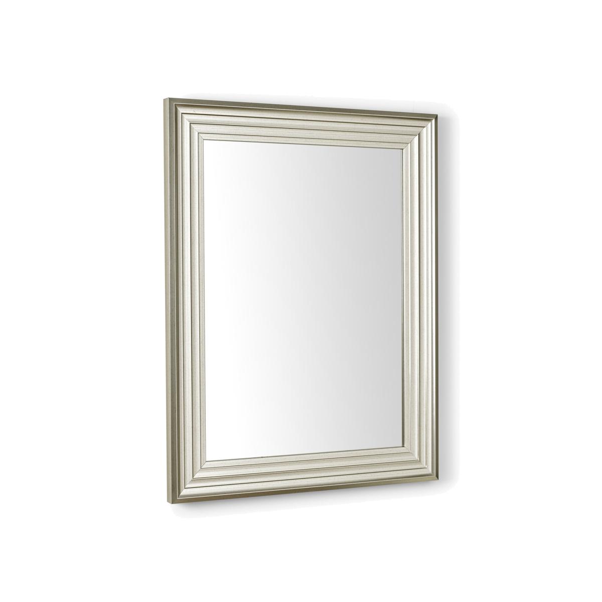 Tokyo Rectangular Wall Mirror - Pewter