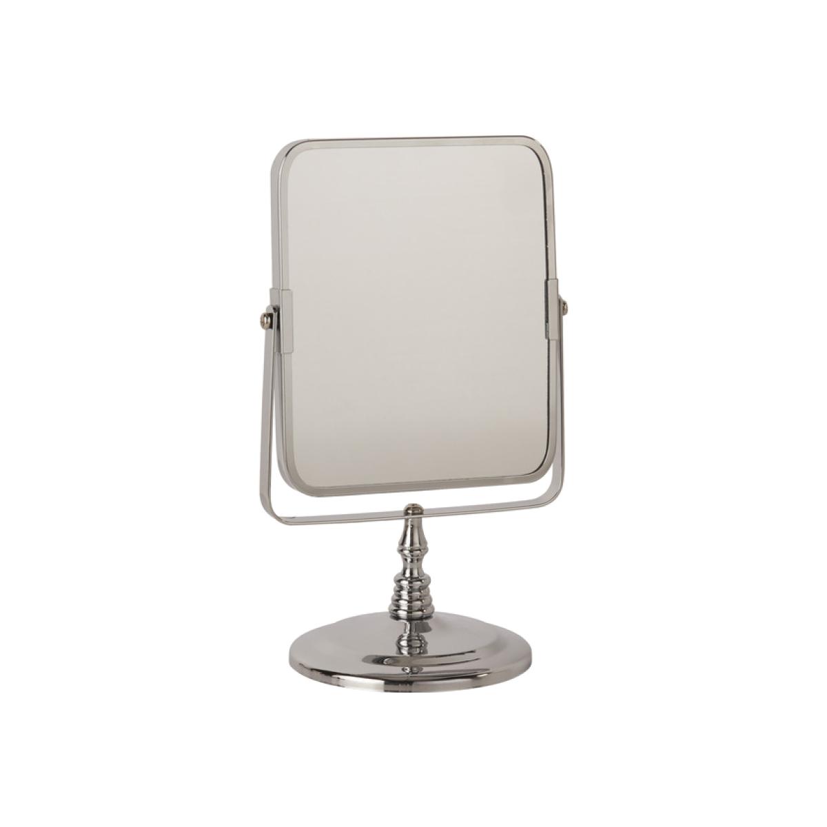 Square Mirror in Silver Finish - Silver