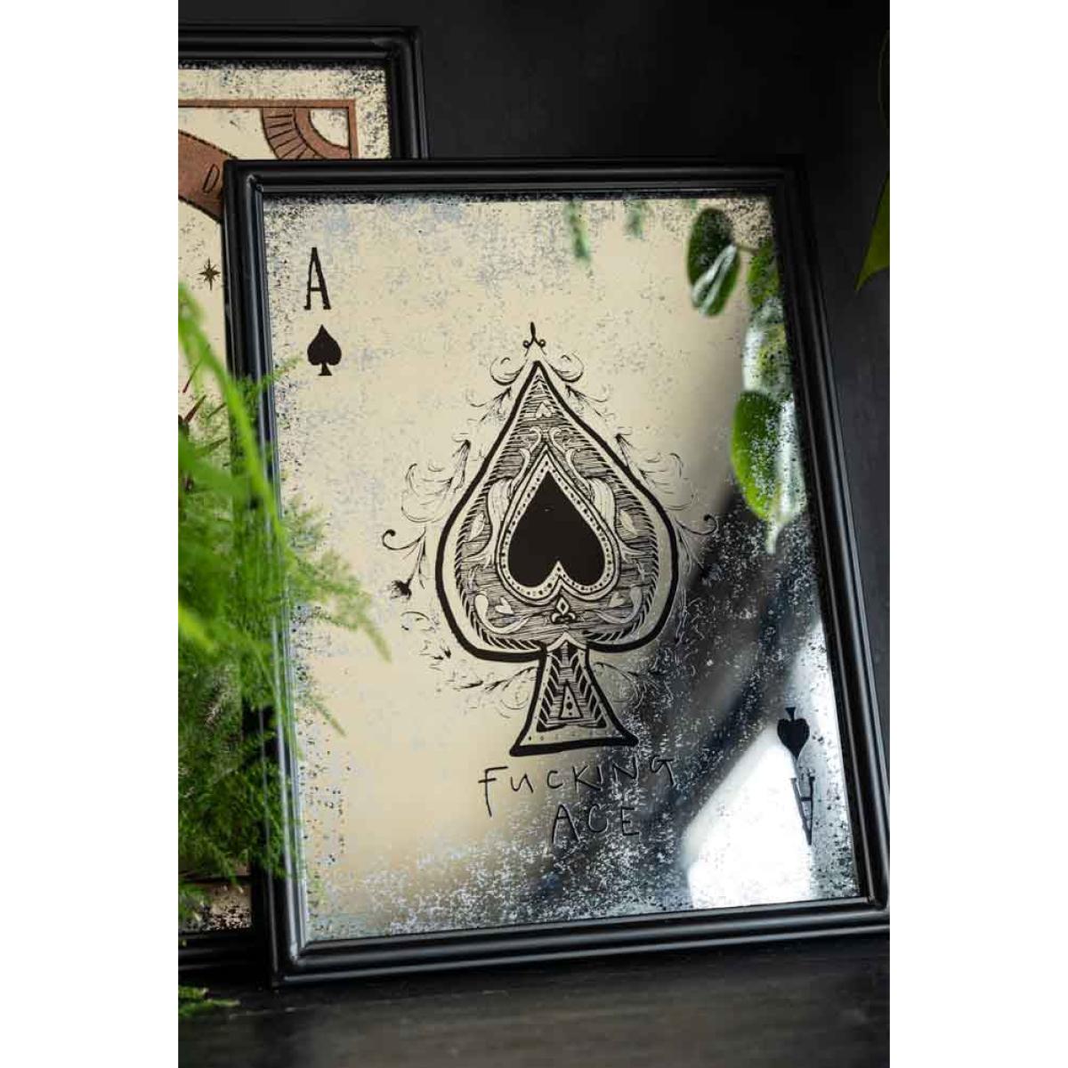 Fucking Ace Decorative Playing Card Mirror – image 6