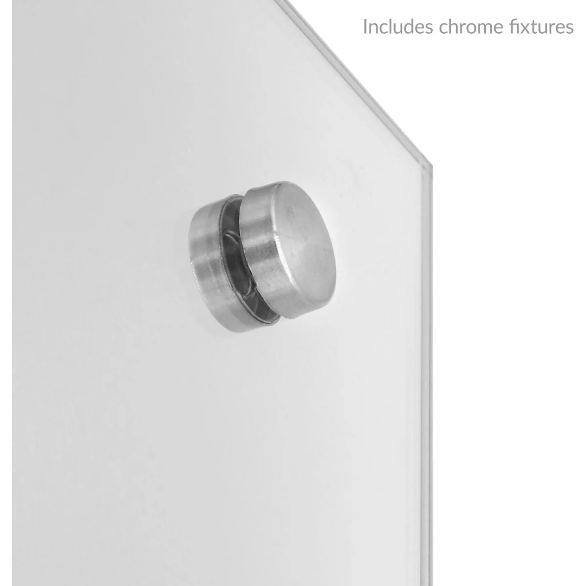 Frameless Rectangle Mirror 450 x 300mm - Mirror – image 4