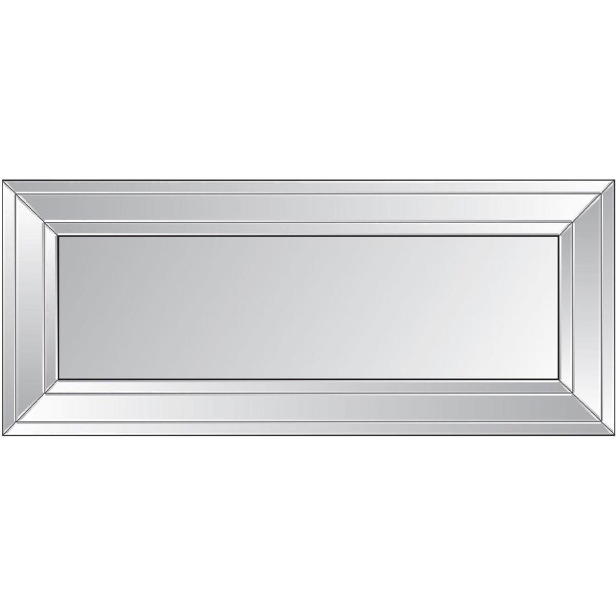 MirrorOutlet Grafham Bevelled Venetian Mirror 120 x 50cm - All glass – image 2
