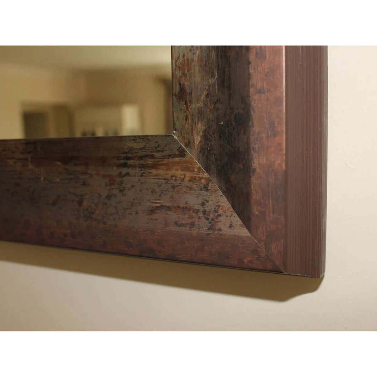 Roma Accent Mirror in Metallic Red - Red / 127cm – image 3