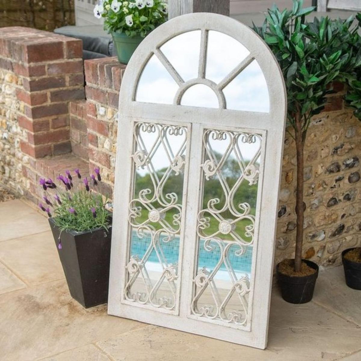 Antibes Mirror - Antique White
