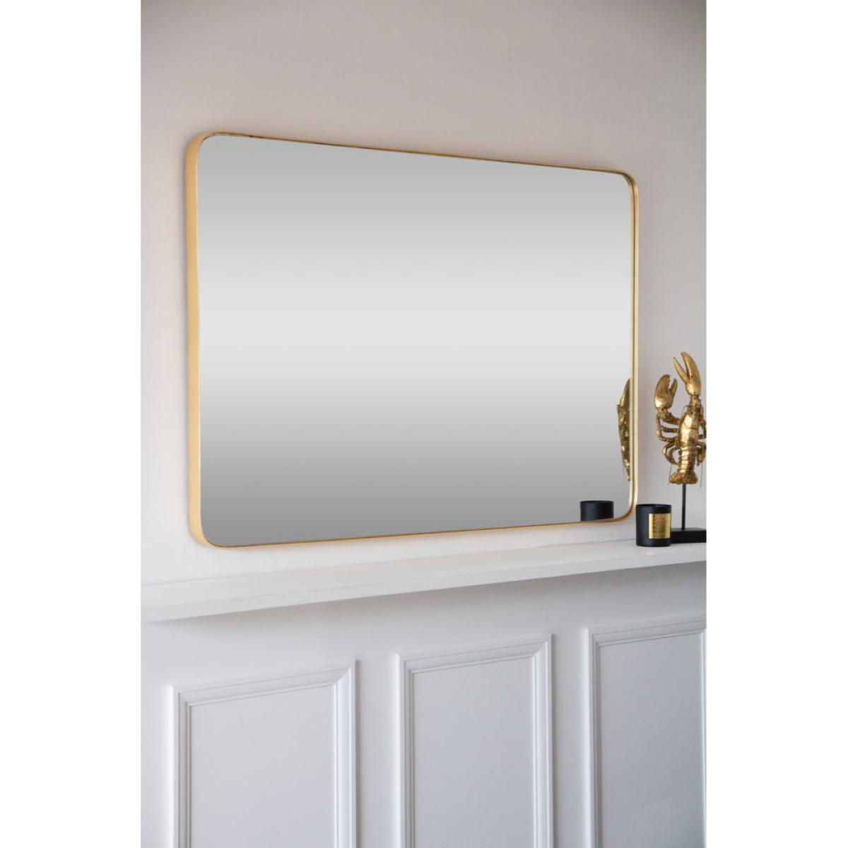 Large Rectangular Framed Wall Mirror – image 2