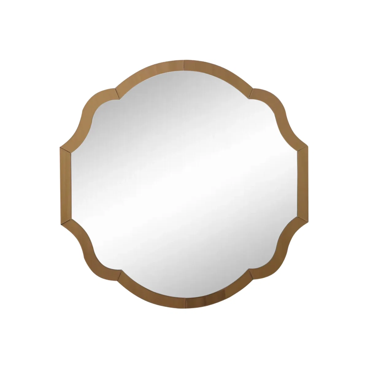 Antique Crest Bevelled Mirror - Bronze – image 1