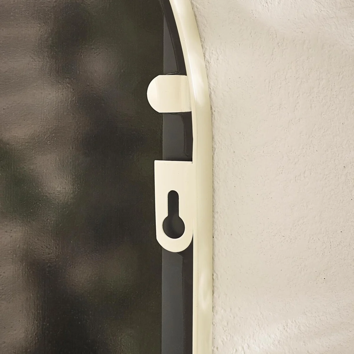 Somerset Cream Medium Arched Window 90x40cm Garden Mirror - Cream – image 5