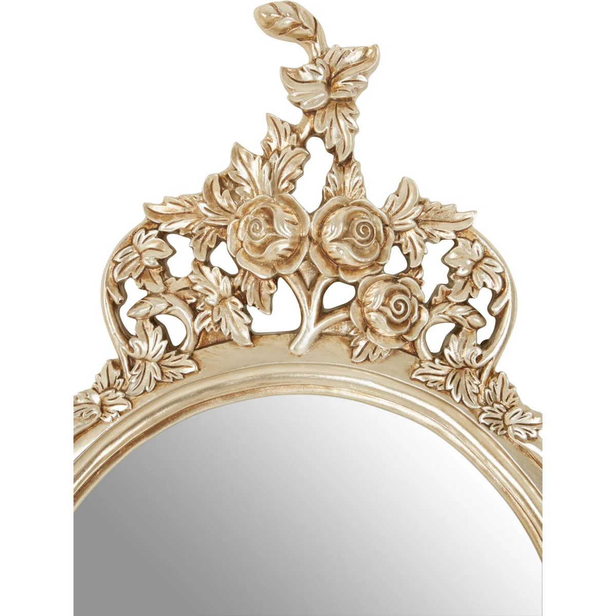 Marseille Champagne Finish Round Wall Mirror – image 3