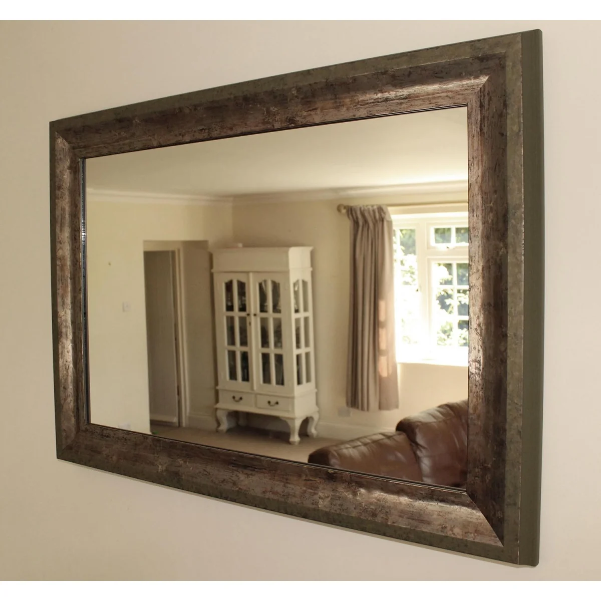 Roma Accent Mirror in Metallic Green - Green / 152cm – image 3