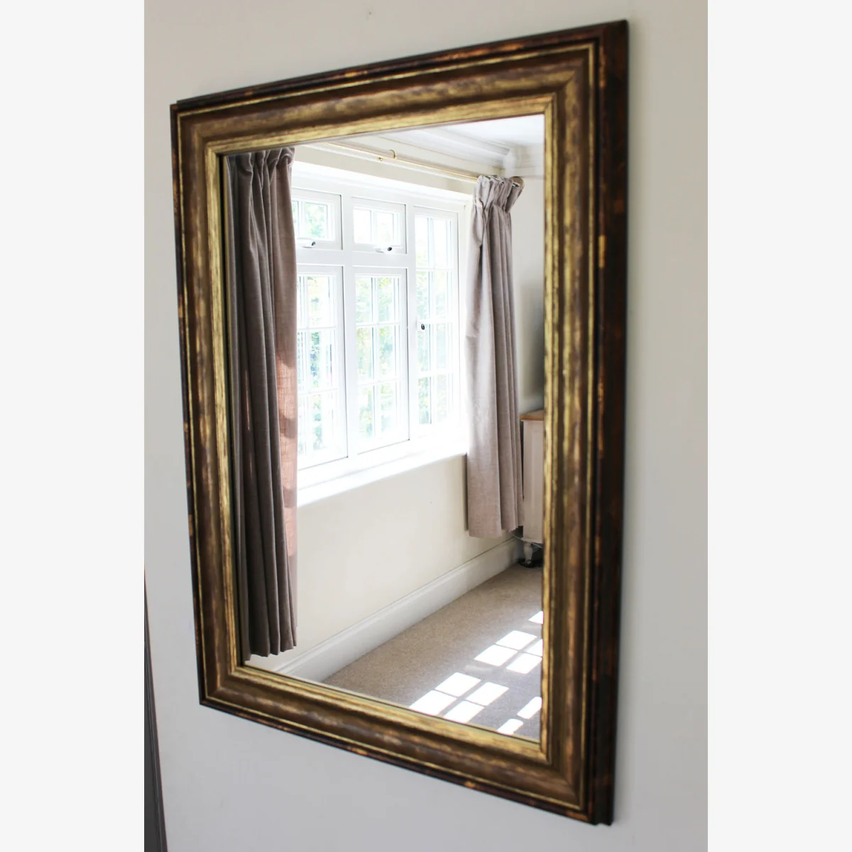 Roma Accent Mirror in Roma Gold - Yellow / 93cm – image 1