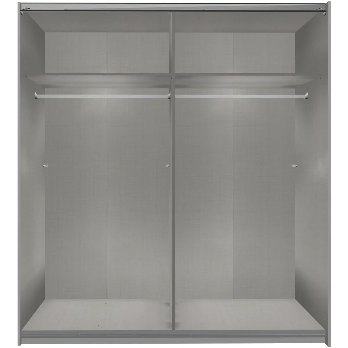 Queen 135 Sliding Full Mirror White - White / 180.0cm – image 5