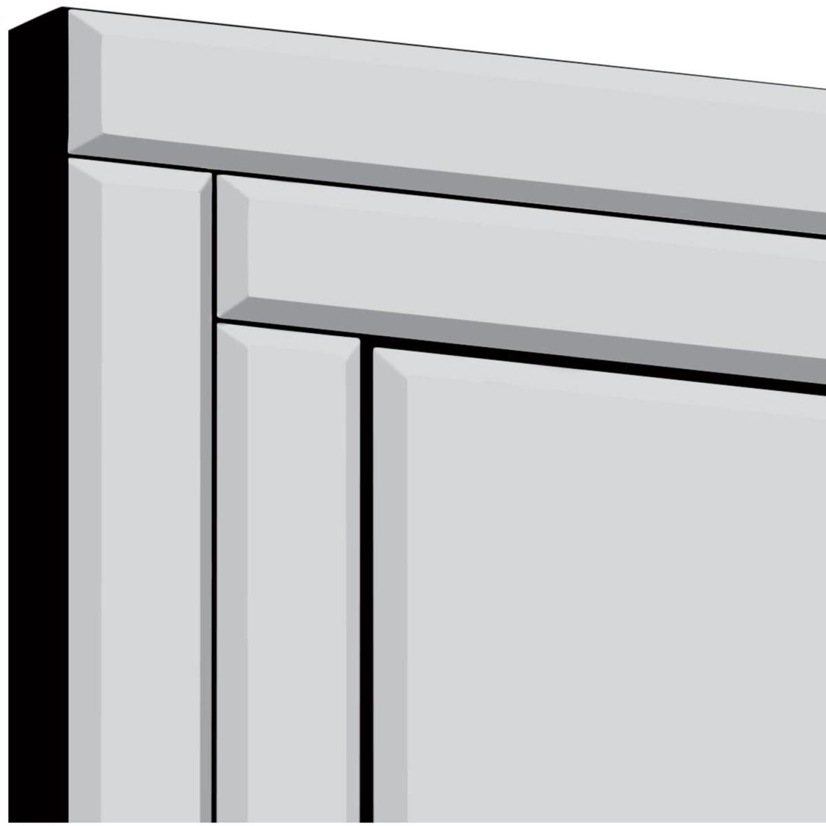 MirrorOutlet All Glass Bevel Free Standing Cheval Dress Mirror 150 x 40cm - Clear – image 2