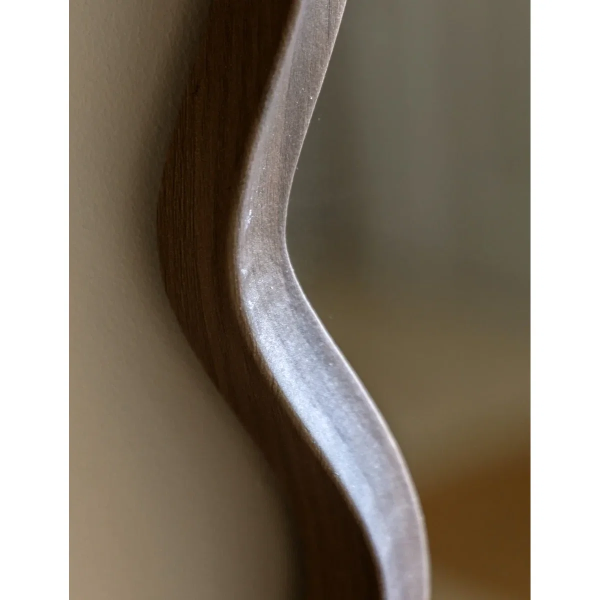 Ripple Walnut Mirror – image 2