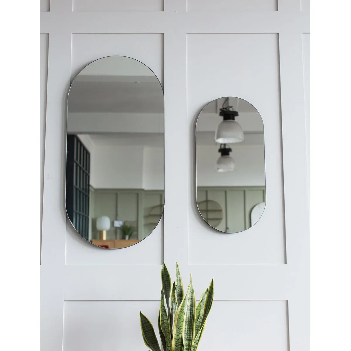 Minimal Oval Mirror - Two Sizes Available – image 2