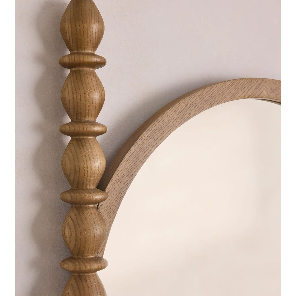 Willow Floor Mirror, Oak – image 5