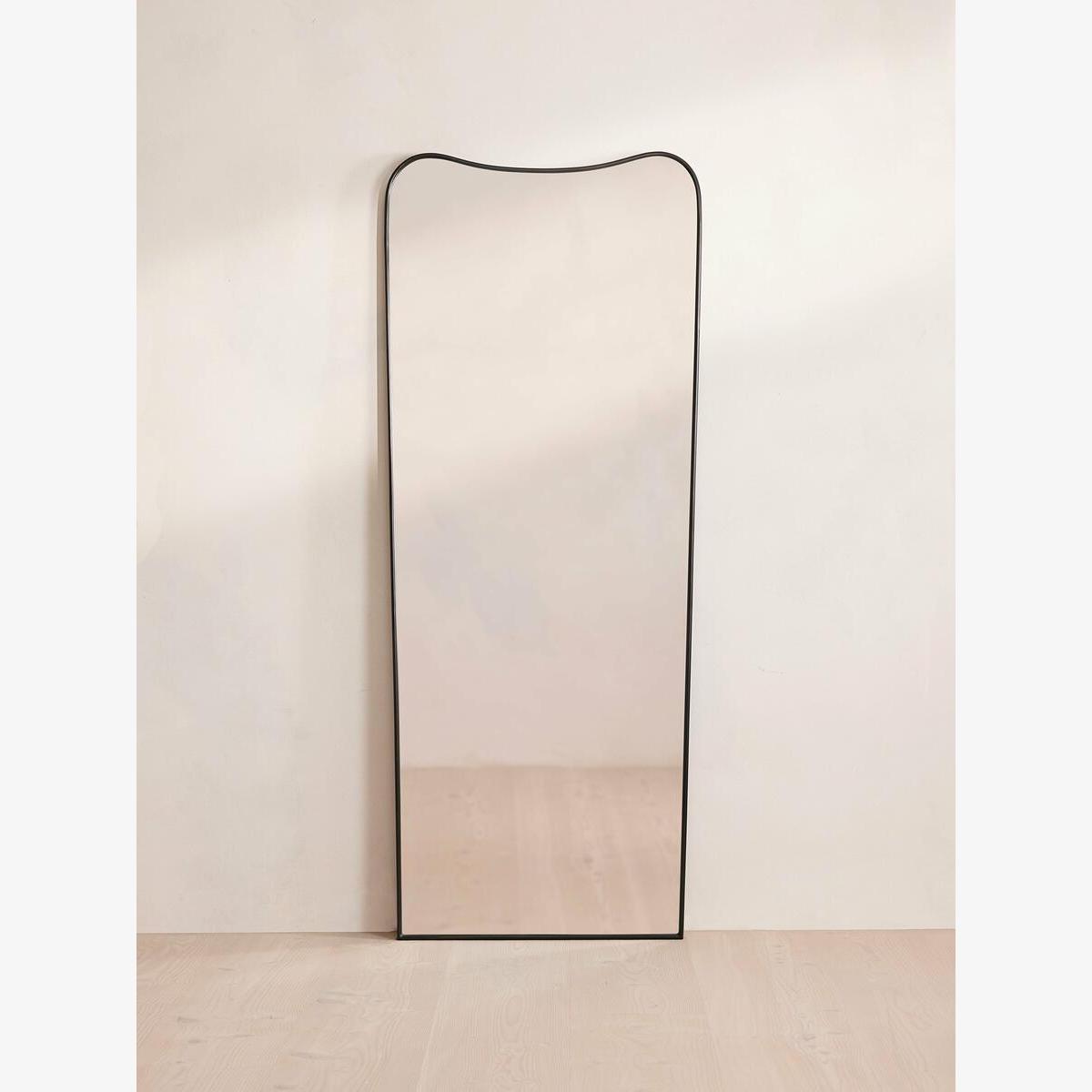 Cooper Floor Mirror, Blackened Brass – image 1