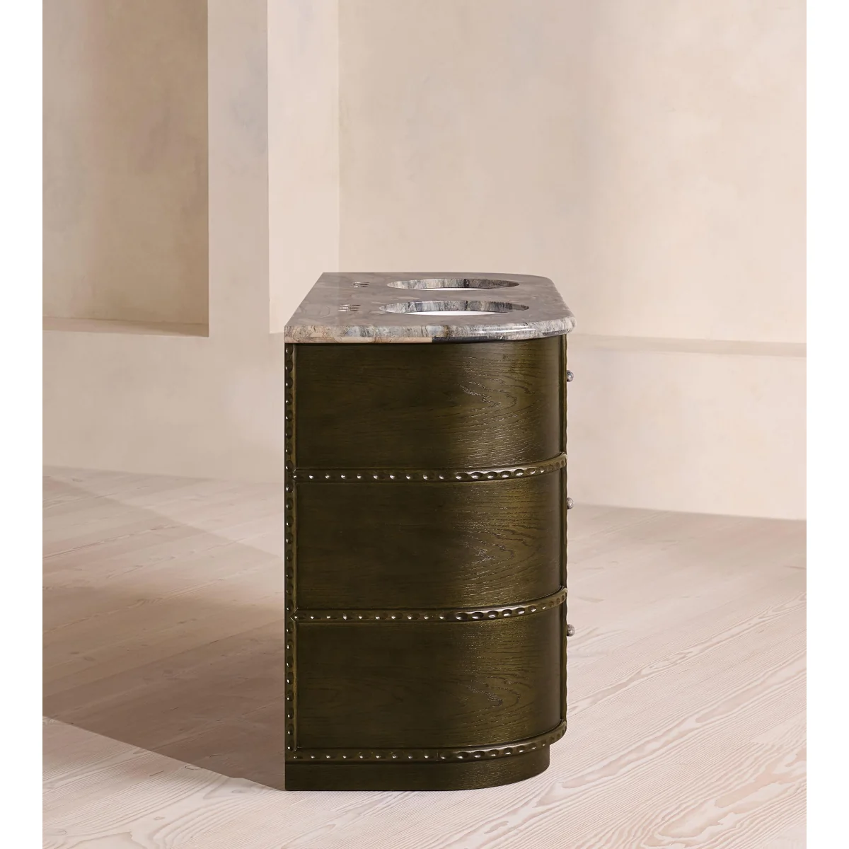 Pietro Double Vanity With Mirror, Brazilian Quartzite – image 7