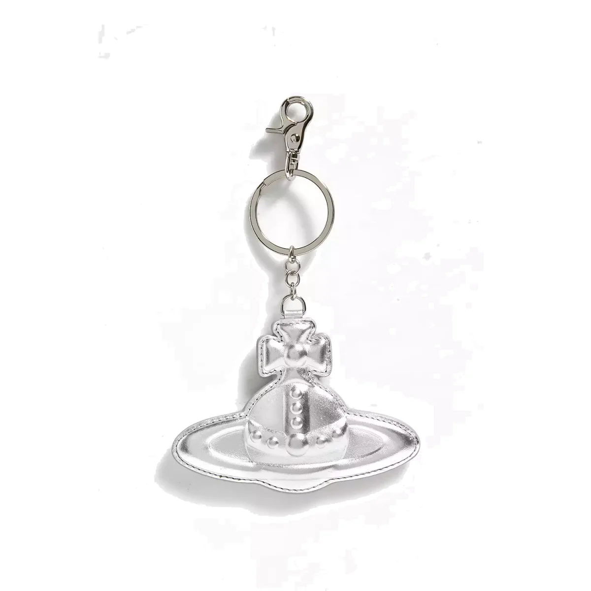 Vivienne Westwood Chelsea Mirror Keyring - Silver ALL at Urban Outfitters – image 1
