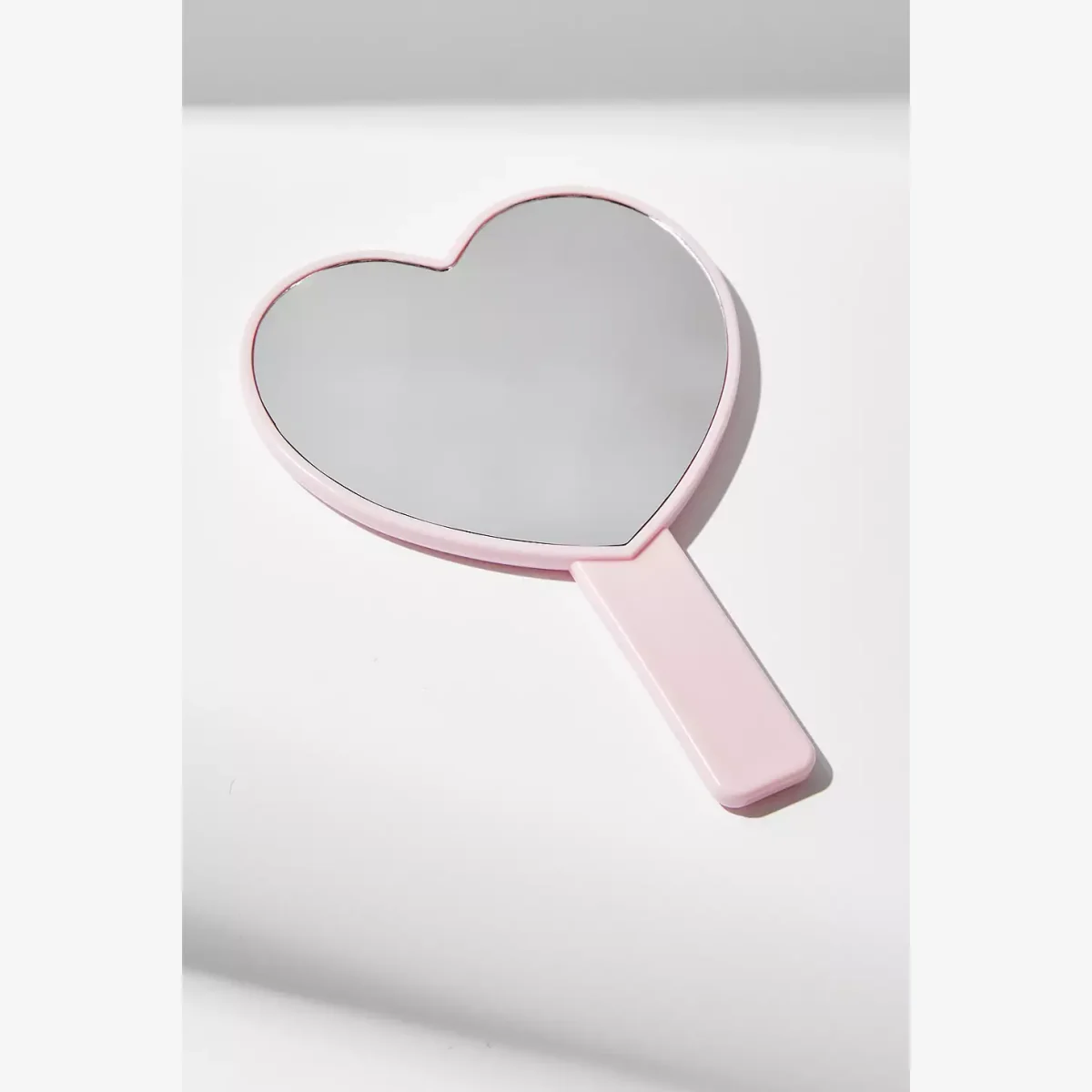 Urban Outfitters Pink Heart Handheld Mirror ALL – image 1