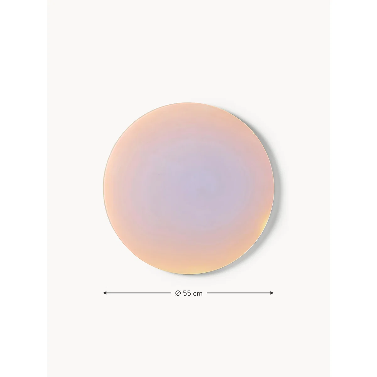 Iridescent Design Wall Mirror Ruby – image 7