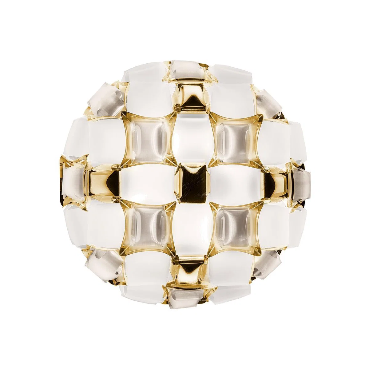 Slamp - Mida Ceiling/Wall Light - White/Gold - Large – image 1