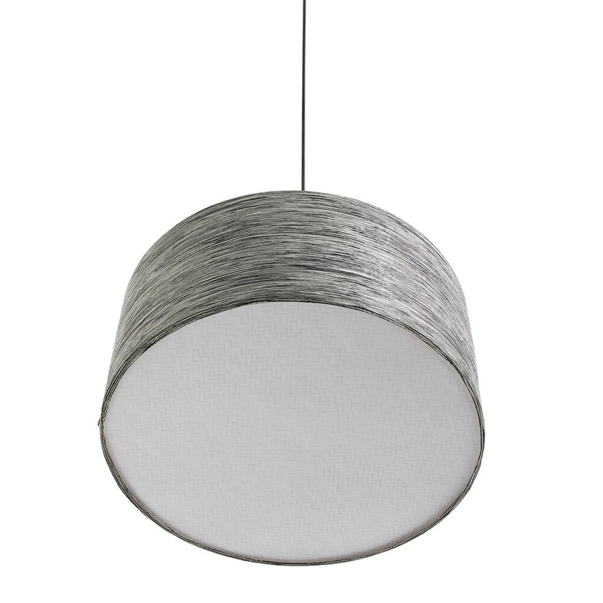 Missoni Home Collection - Drum New Pendant Lampshade - Black/White - 88cm – image 2