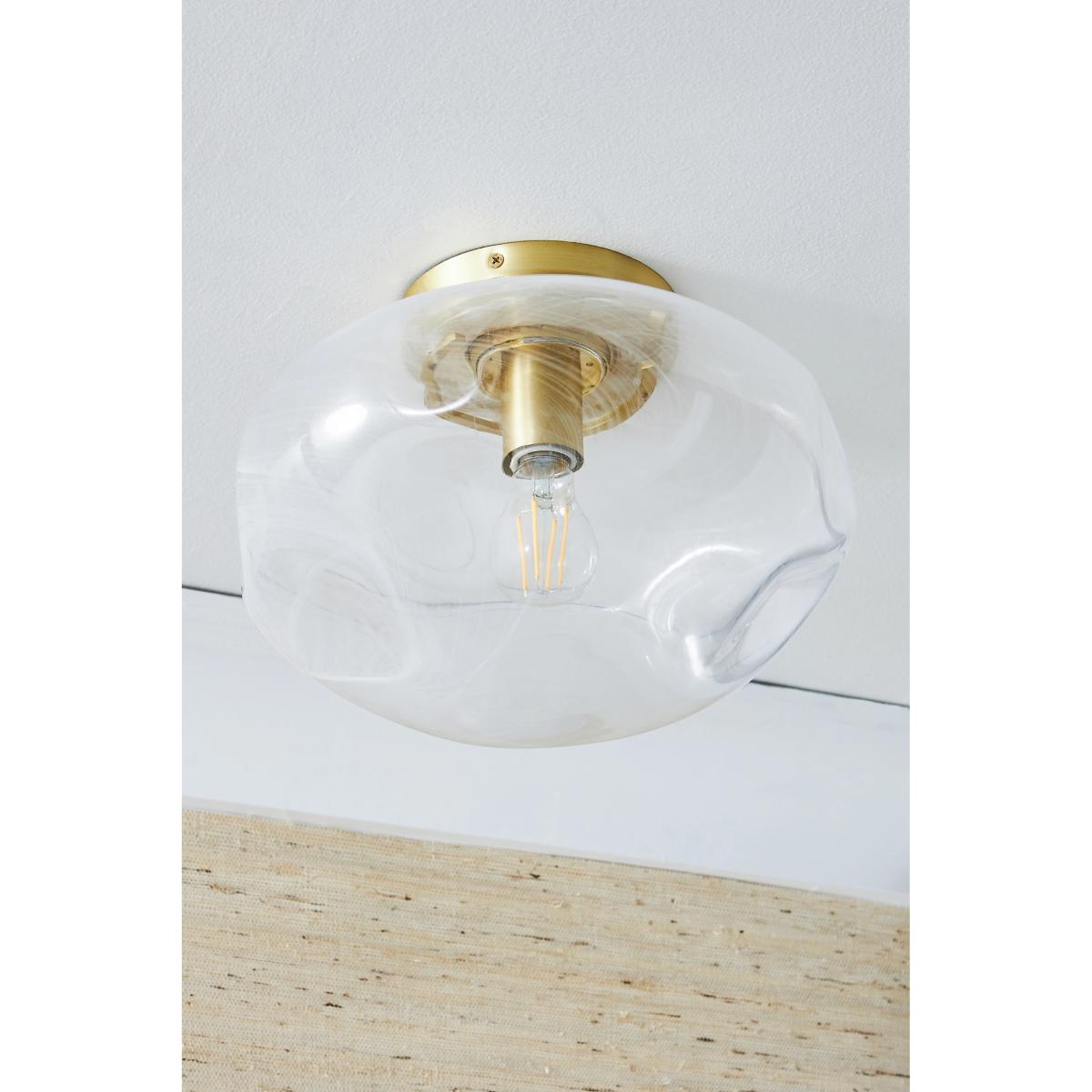 McKenzie Iridescent Flush Ceiling Light – image 2