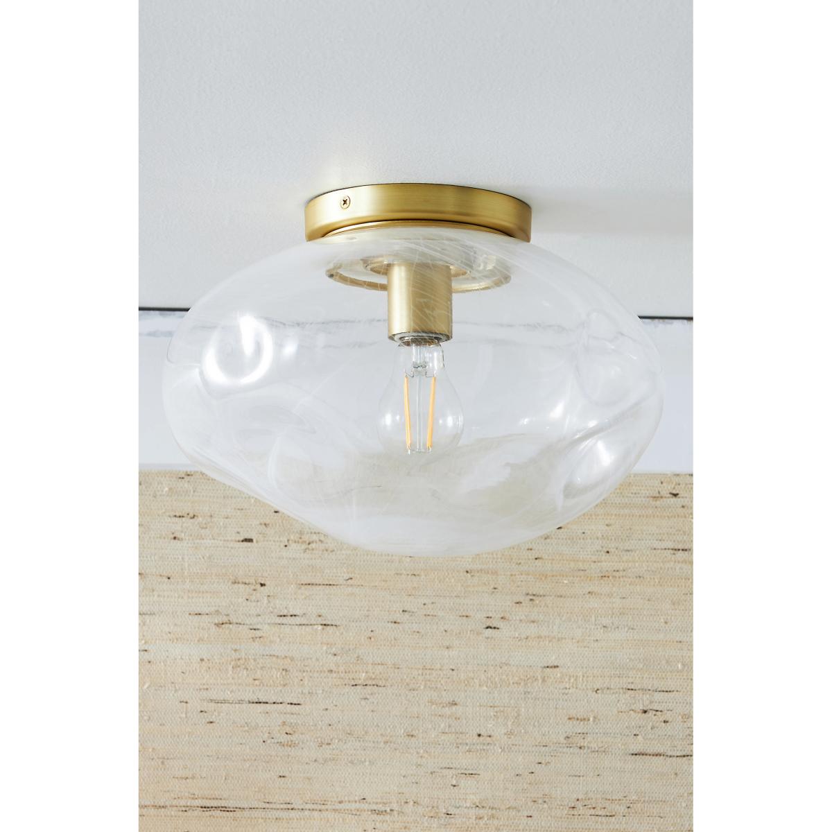 McKenzie Iridescent Flush Ceiling Light – image 3