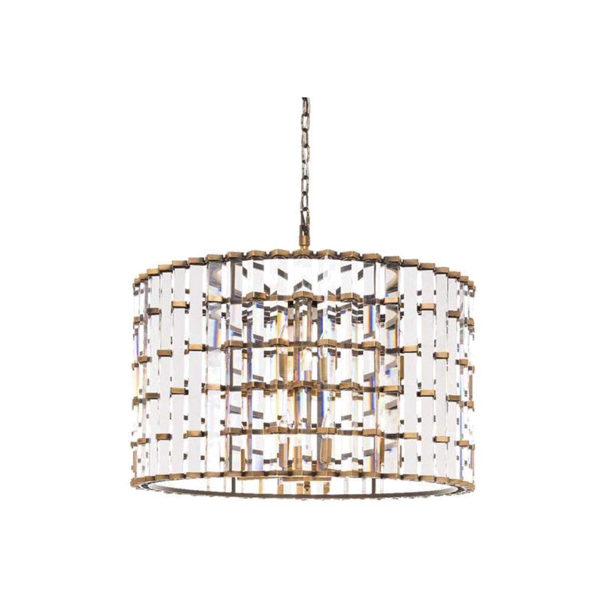 Timothy Oulton Night Rod Large Pendant, Bronze