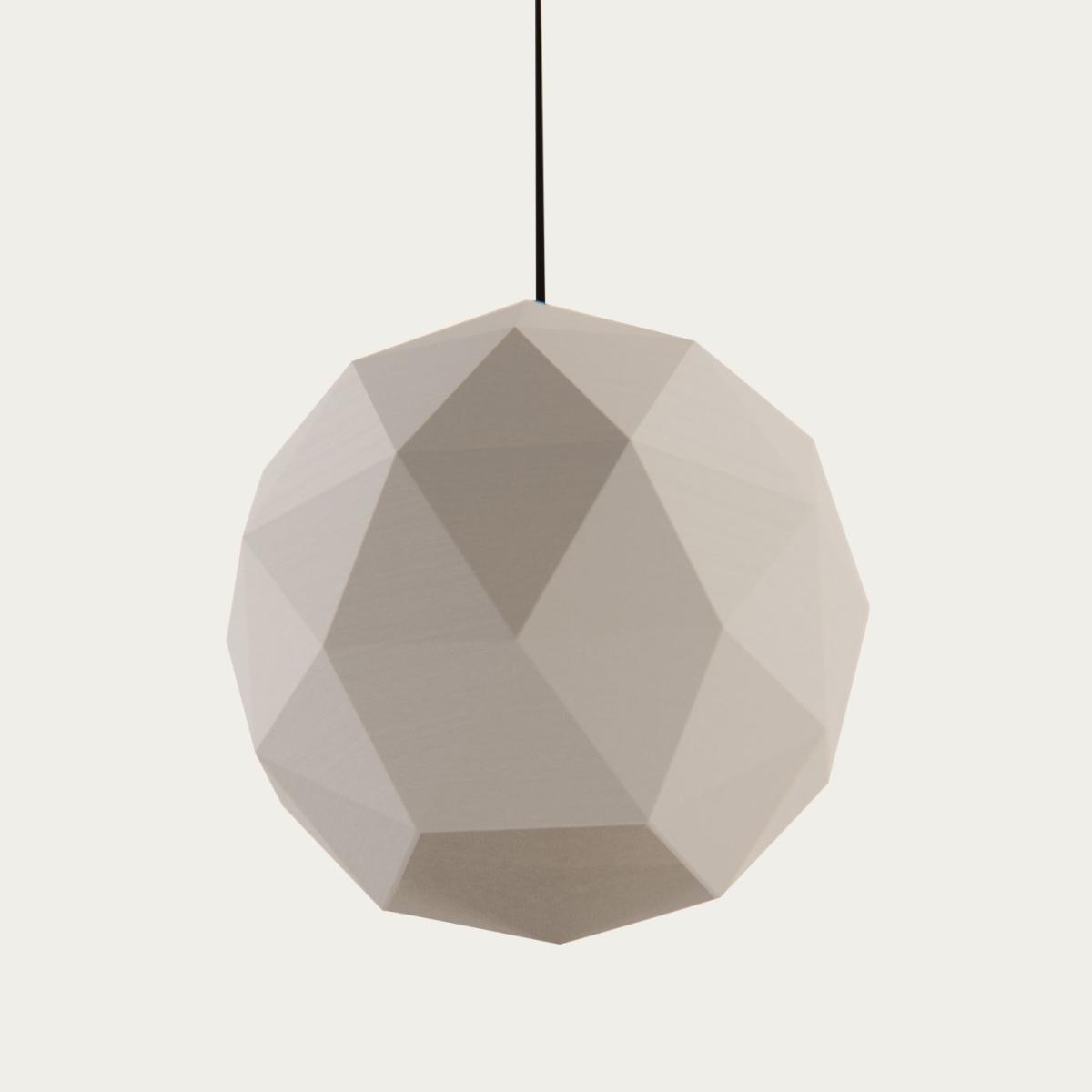 White Mono Ico Pendant Lamp – image 4