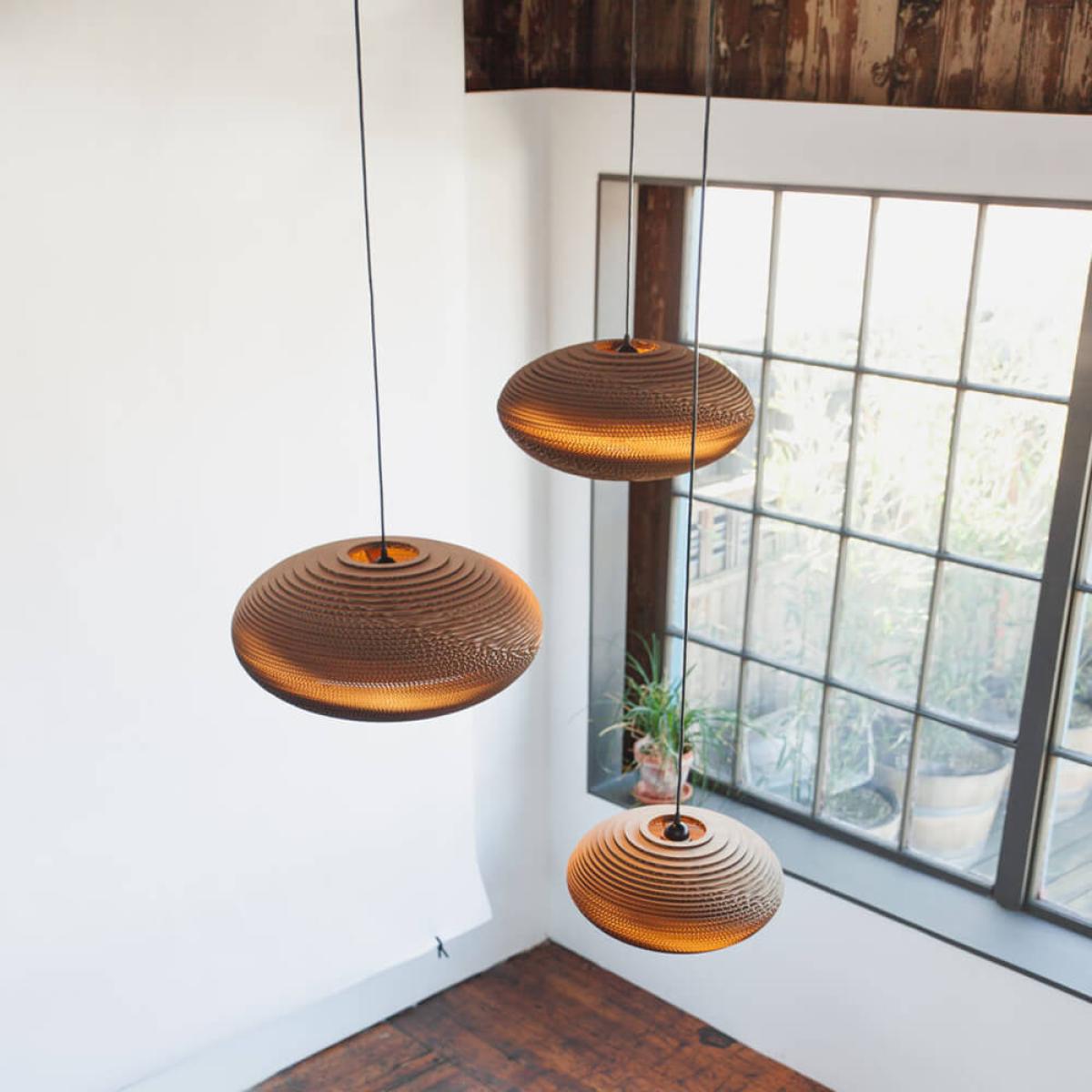 Natural Disc16 Pendant – image 2