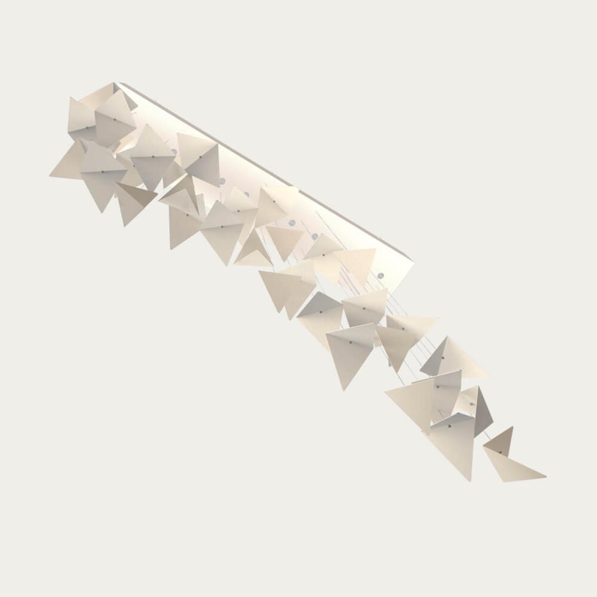 Cream Viline Pendant Chandelier – image 3