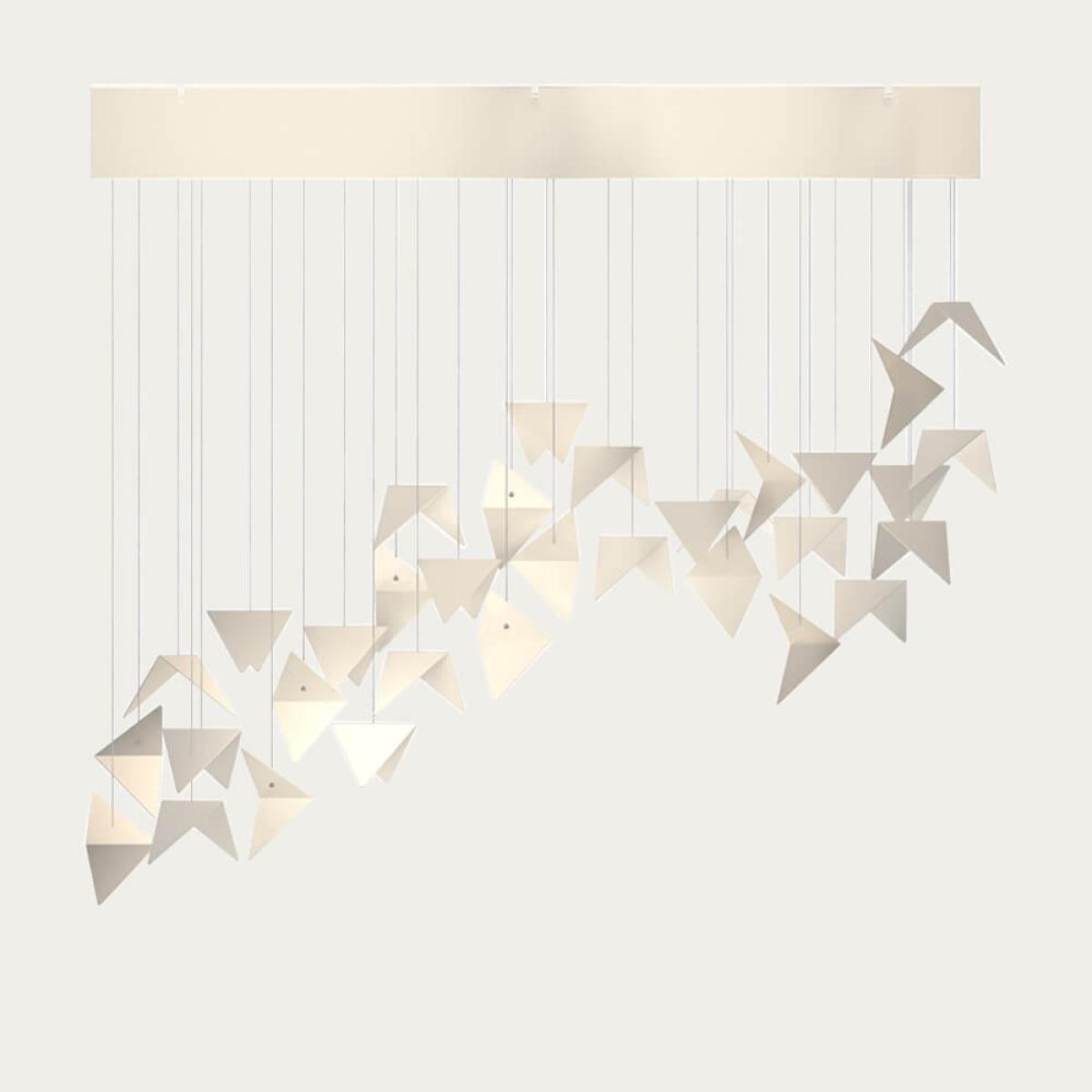 Cream Viline Pendant Chandelier – image 5