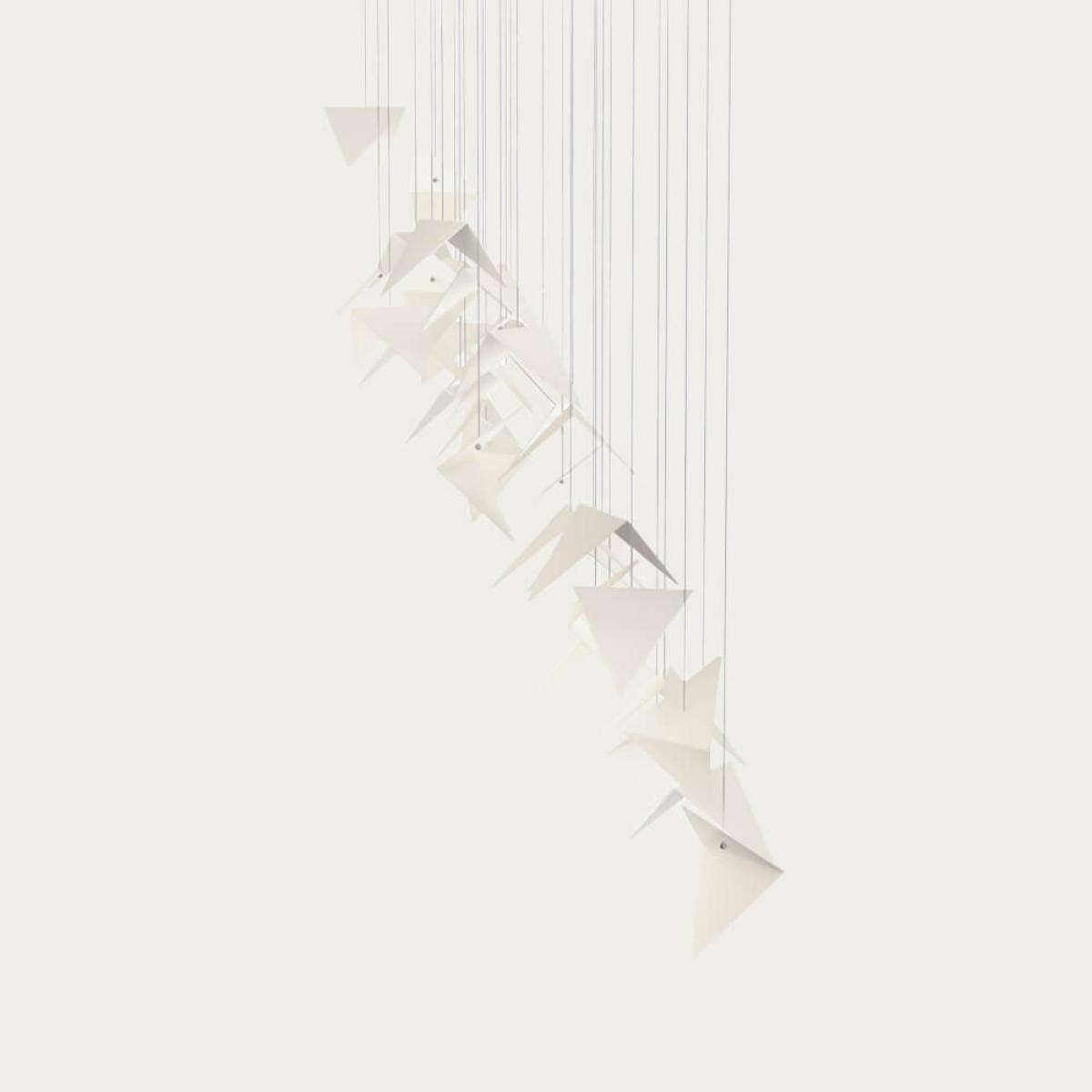 Cream Viline Pendant Chandelier – image 8