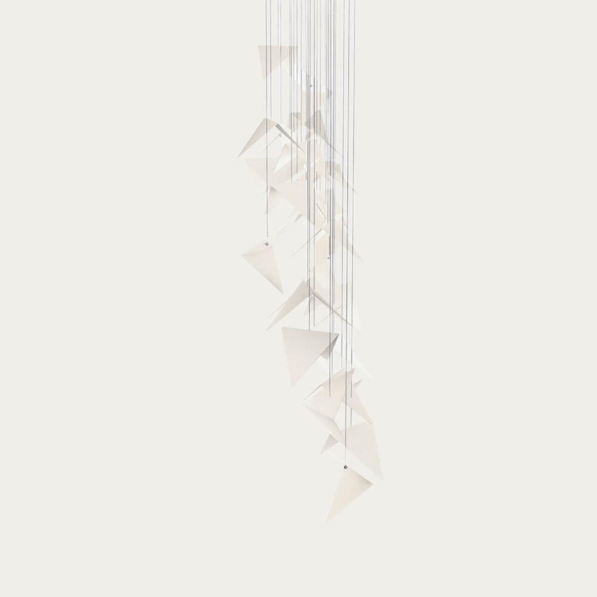 Cream Viline Pendant Chandelier – image 9