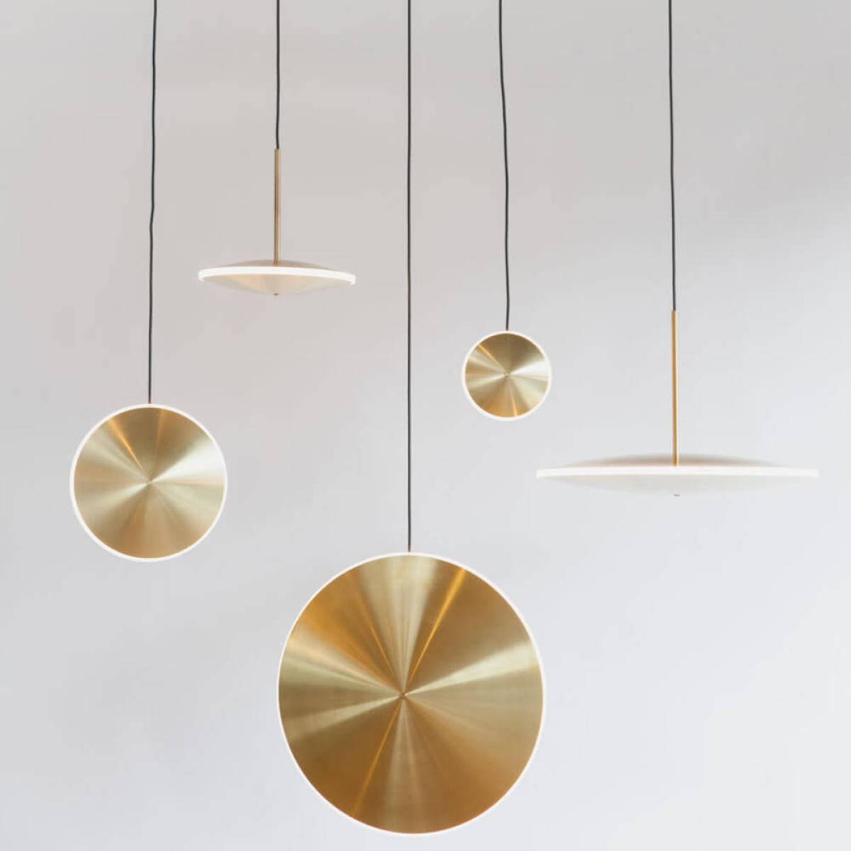Brass Chrona Dish17h Pendant – image 4