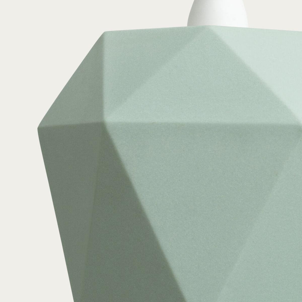 Mint Porcelain Pendant Light Triangle – image 5