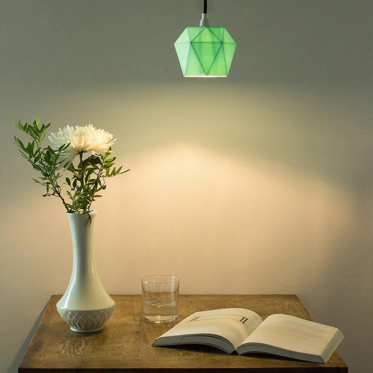 Mint Porcelain Pendant Light Triangle – image 7