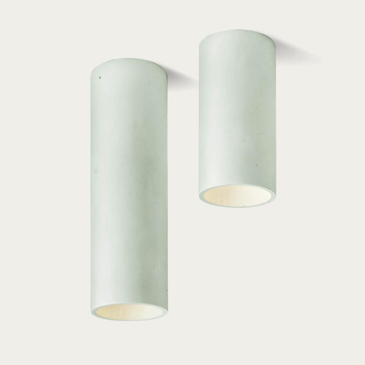 Sage Green Cromia Concrete Ceiling Lamp – image 4