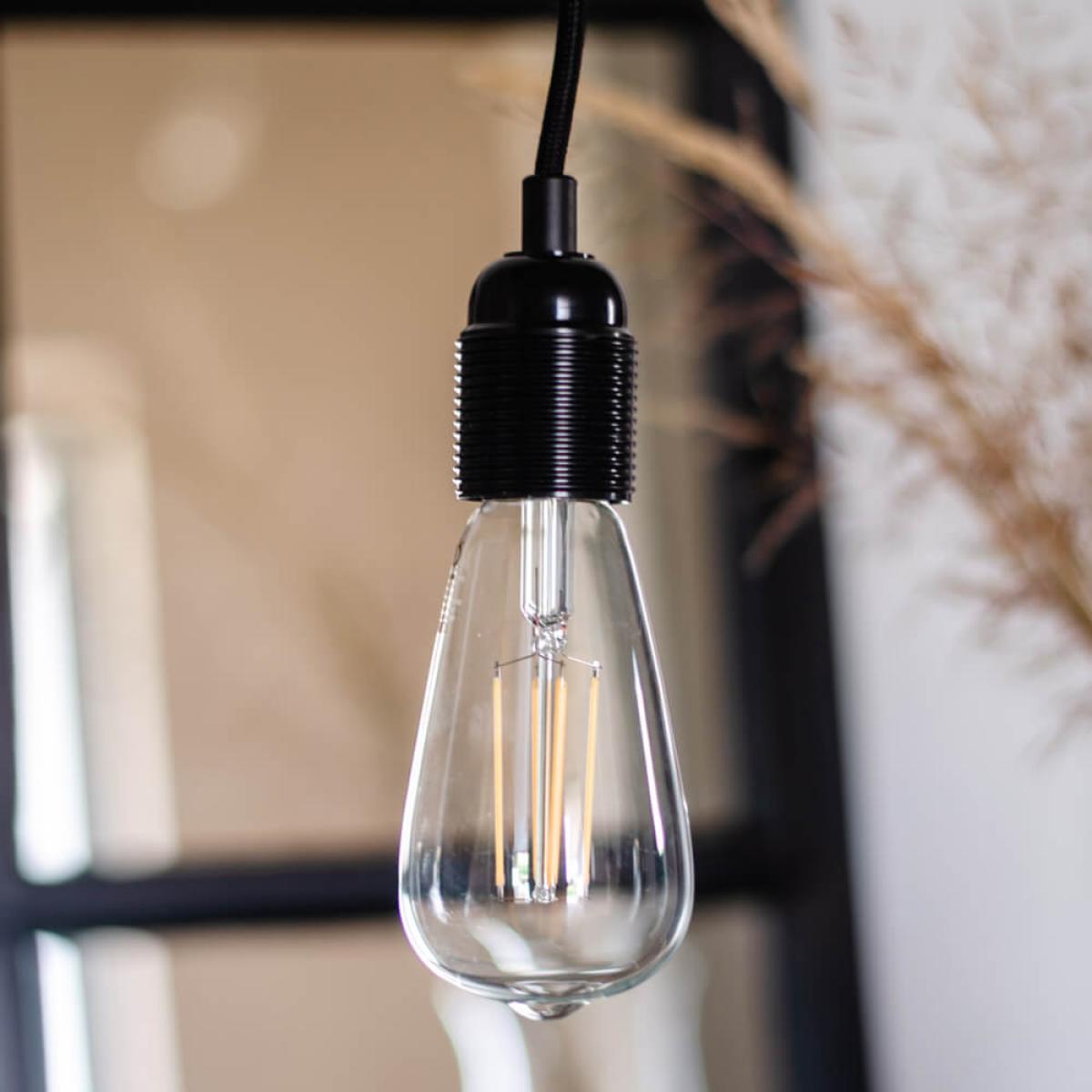 Black Taro 2-Pendant Light – image 2