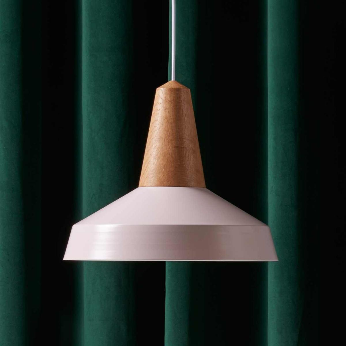 Pale Rose Circus Eikon Walnut Lamp – image 3