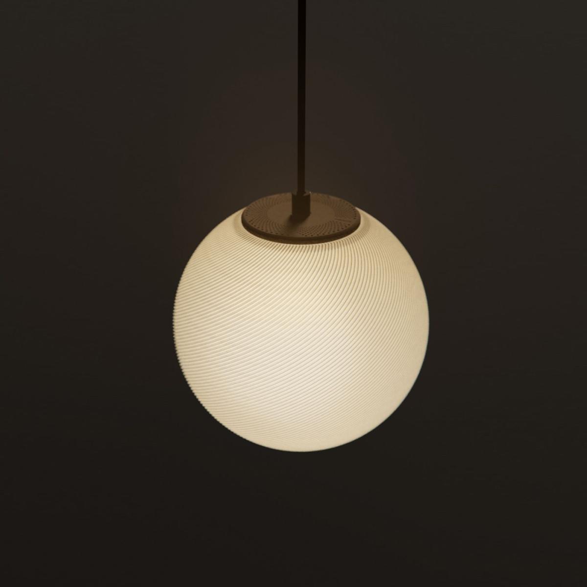 White Mono Lambert Pendant Lamp – image 2
