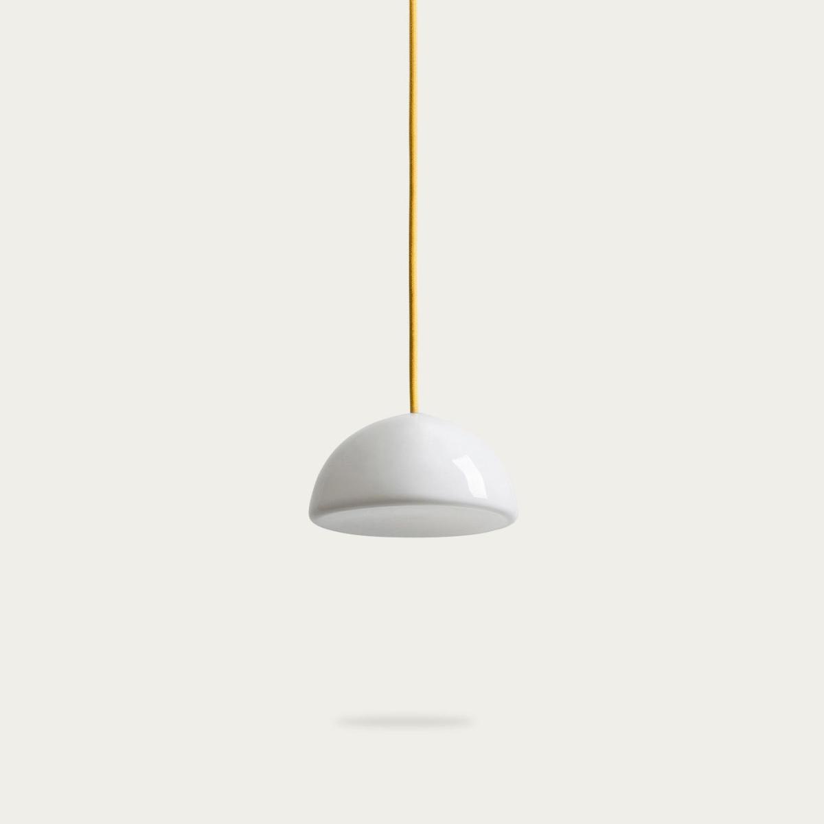 Yellow Bulb Lamp Small Hemisphere
