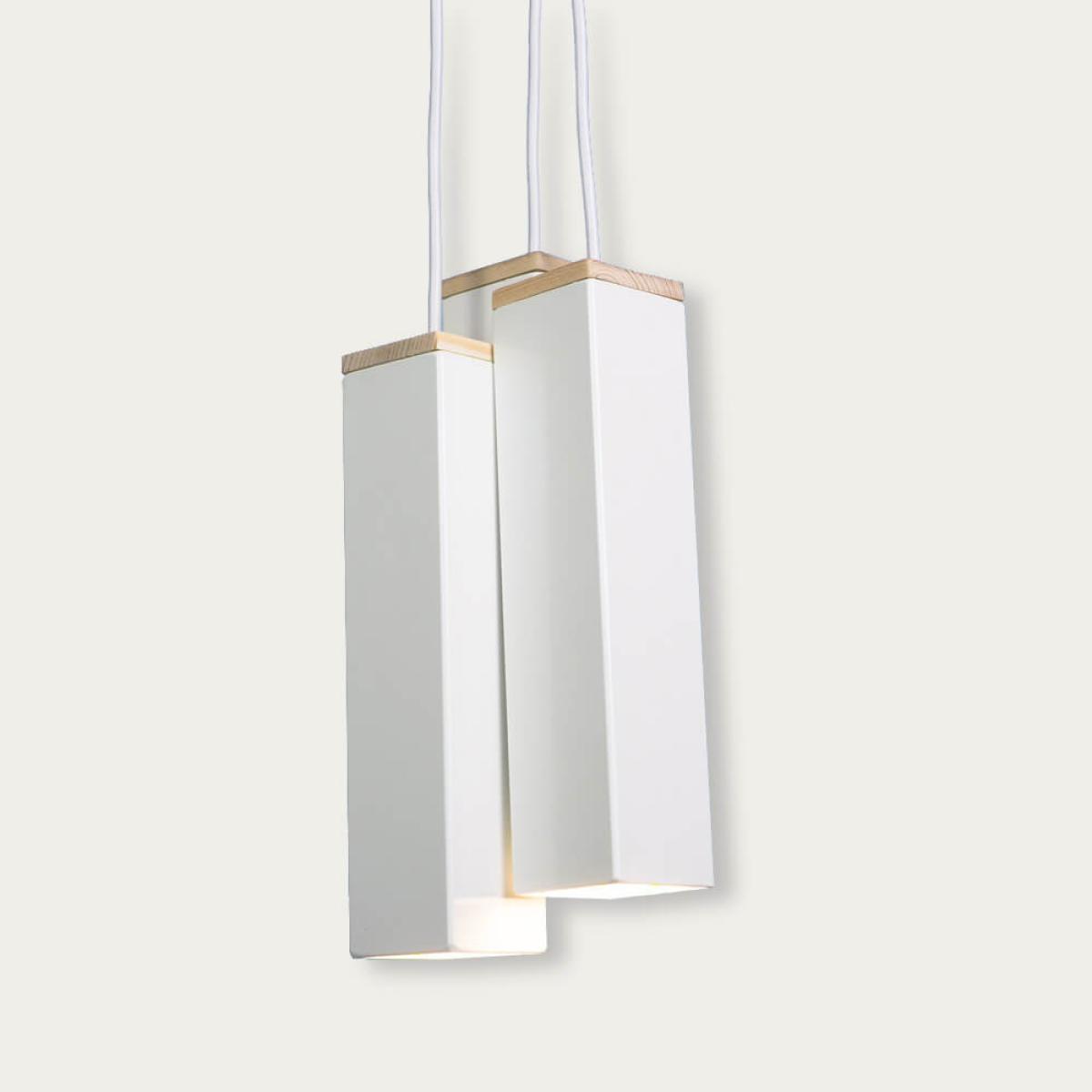 White Andy Tripel Hanging Lamp