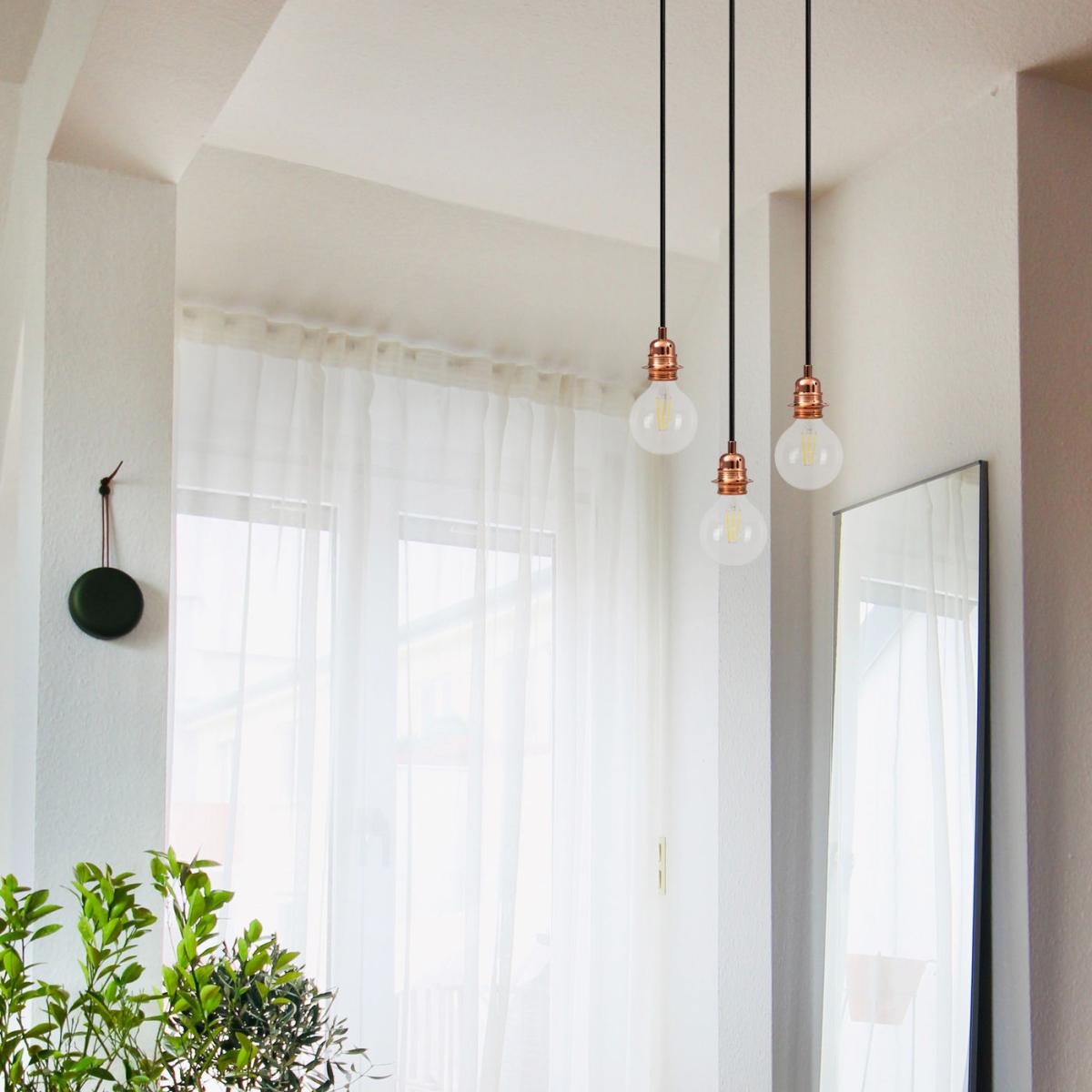 Copper Iko 3-Pendant Light – image 8