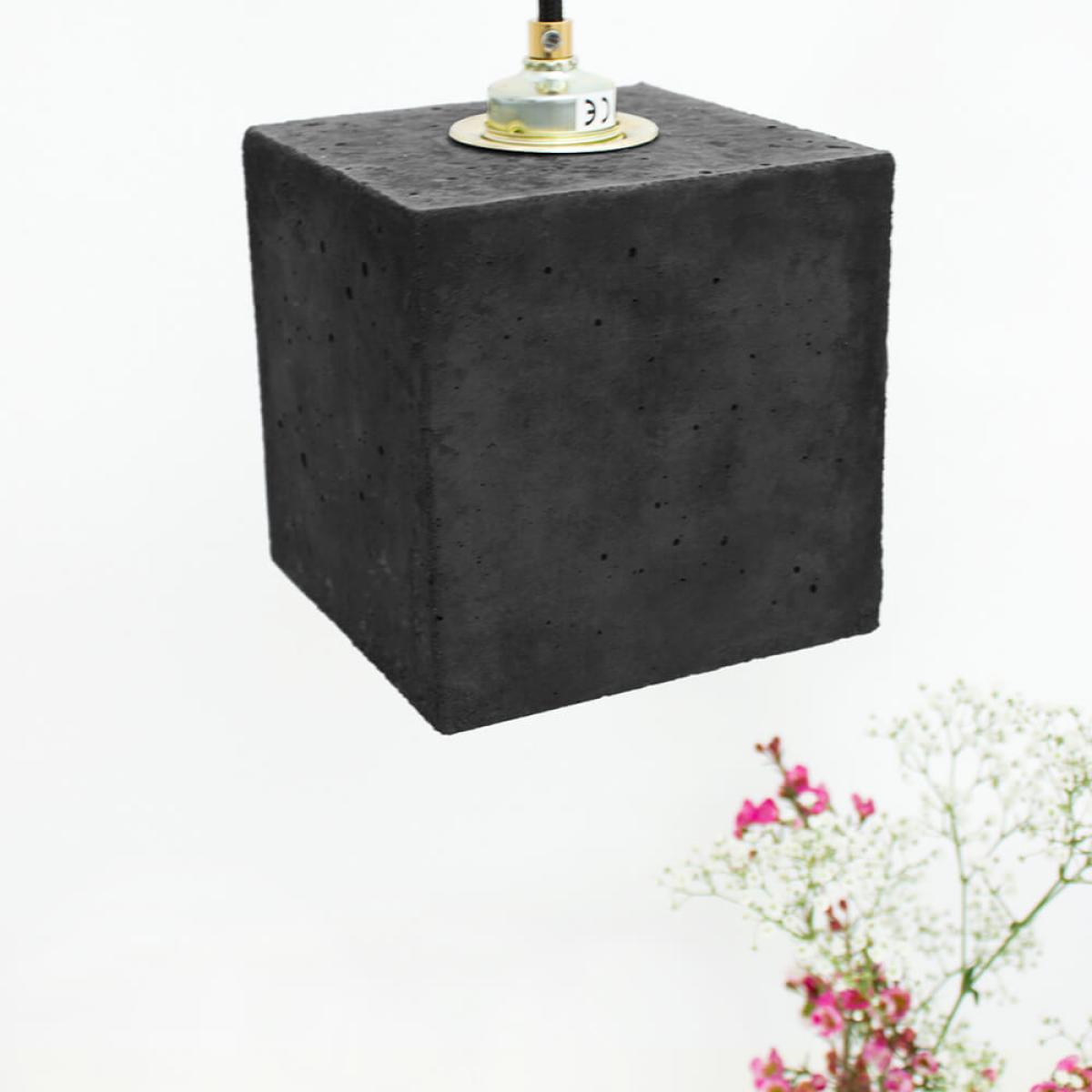 Dark Grey Pendant Light Cubic – image 7