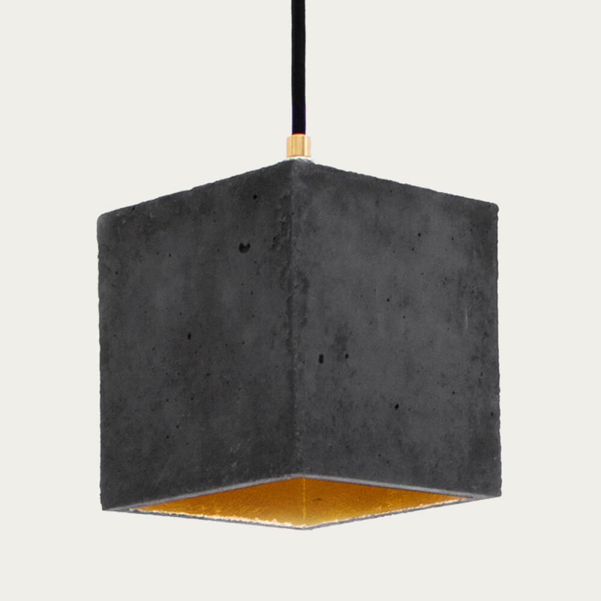 Dark Grey Pendant Light Cubic – image 8
